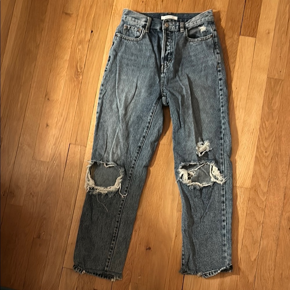 ♡ pacsun distressed jeans size 25 (0)♡
